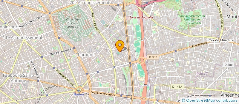 localisation de l'entreprise MADAME SONIA CHTORKH  PARIS