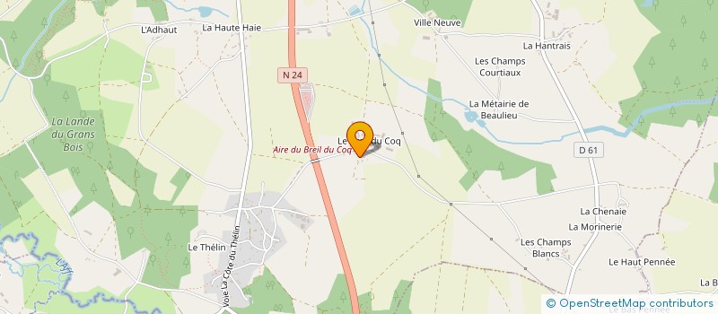 localisation de l'entreprise MADAME SONIA CHUPIN  MAXENT