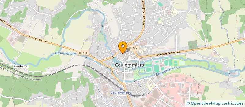 localisation de l'entreprise MADAME SONIA CLAES à COULOMMIERS