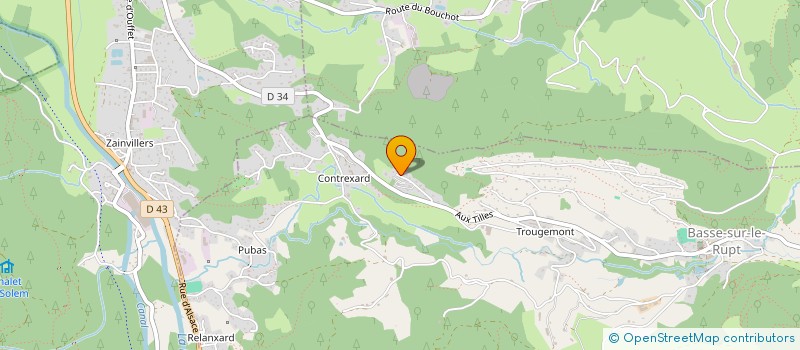 localisation de l'entreprise MADAME SONIA CLAUDEL  BASSE-SUR-LE-RUPT