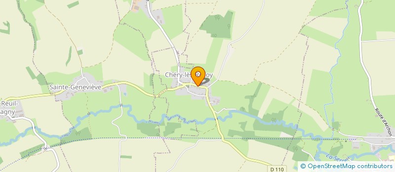 localisation de l'entreprise MADAME SONIA COET  CHERY-LES-ROZOY