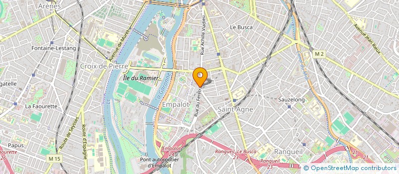 localisation de l'entreprise MADAME SONIA COHEN à TOULOUSE