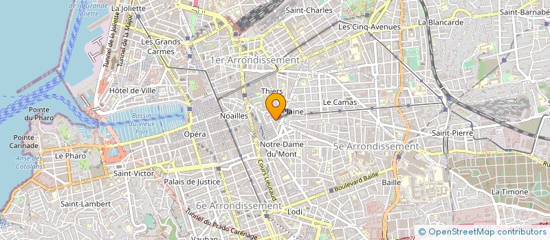localisation de l'entreprise MADAME SONIA CONCHON à MARSEILLE