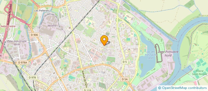 localisation de l'entreprise MADAME SONIA CONFIANCE  CHALON-SUR-SAONE