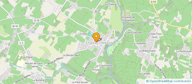localisation de l'entreprise MADAME SONIA CORMERAIS à CHATEAU-THEBAUD