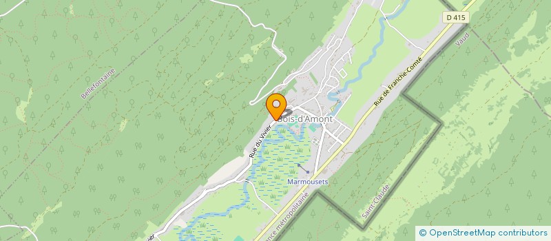 localisation de l'entreprise MADAME SONIA CORREIA  BOIS-D'AMONT