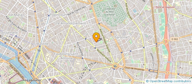 localisation de l'entreprise MADAME SONIA CORTESSE  PARIS