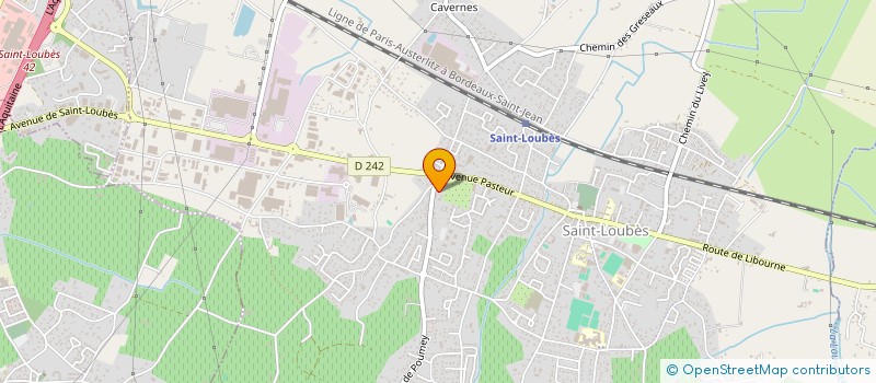 localisation de l'entreprise MADAME SONIA COURREGES à SAINT-LOUBES