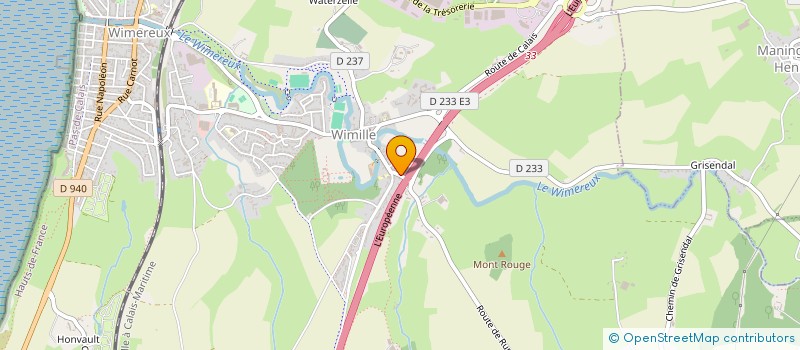 localisation de l'entreprise MADAME SONIA COUSIN  WIMILLE