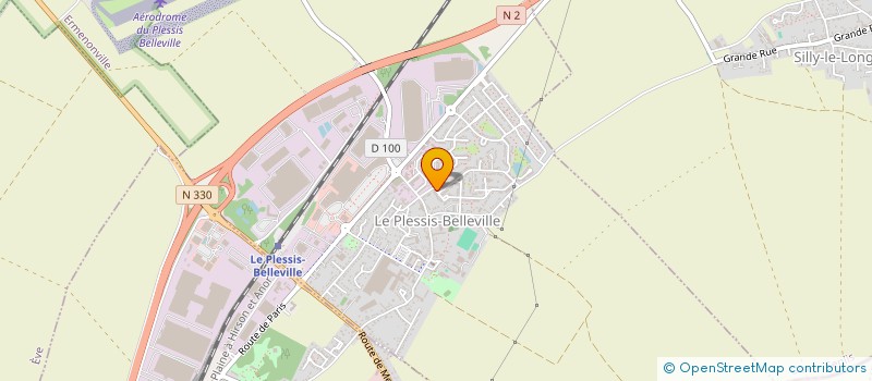 localisation de l'entreprise MADAME SONIA CROCHET  LE PLESSIS-BELLEVILLE