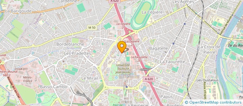 localisation de l'entreprise MADAME SONIA DA COSTA à TOULOUSE