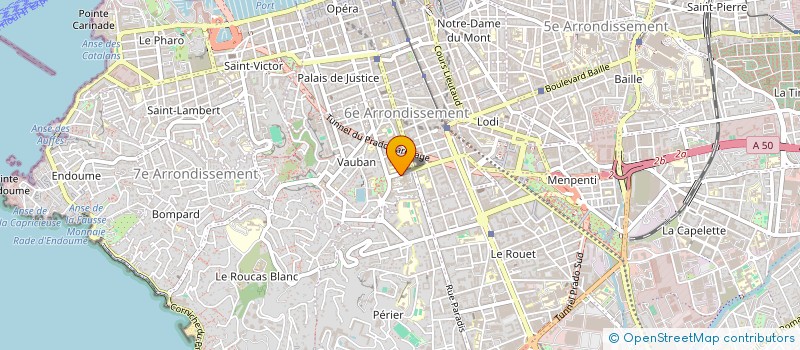 localisation de l'entreprise MADAME SONIA DAHAN à MARSEILLE