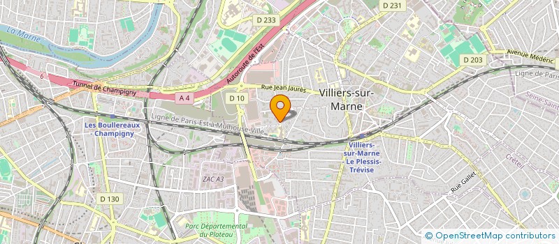 localisation de l'entreprise MADAME SONIA DANIELLE CLAUD MIGNOT à VILLIERS-SUR-MARNE