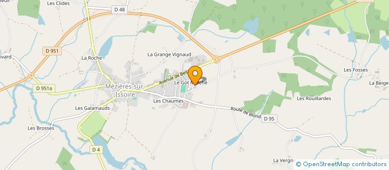 localisation de l'entreprise MADAME SONIA DARDILLAC  VAL D'ISSOIRE