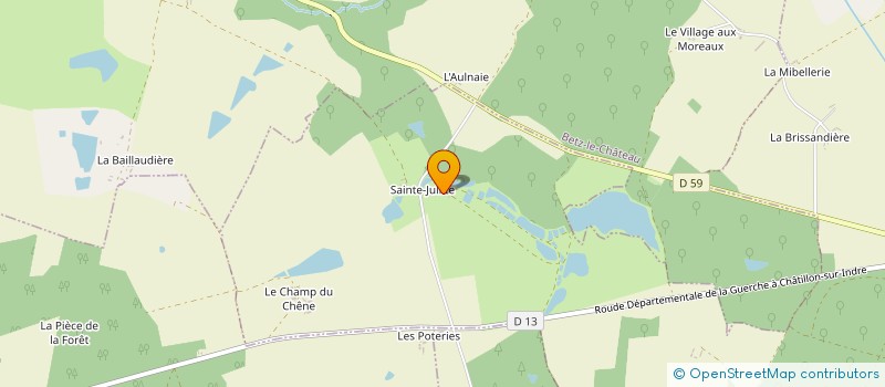 localisation de l'entreprise MADAME SONIA DAUDON  SAINT-FLOVIER