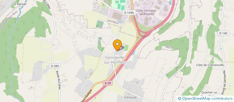 localisation de l'entreprise MADAME SONIA DAVY  GONNEVILLE-SUR-HONFLEUR