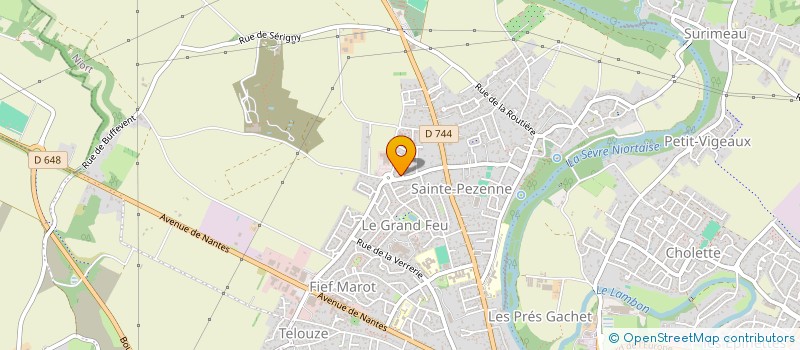 localisation de l'entreprise MADAME SONIA DE ALMEIDA  NIORT