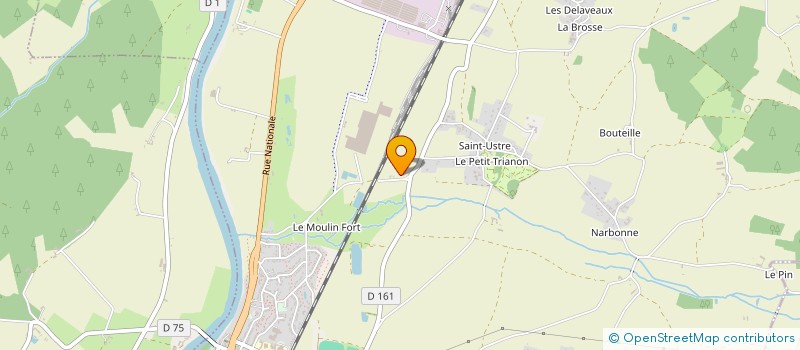 localisation de l'entreprise MADAME SONIA DEBAIN  DANGE-SAINT-ROMAIN