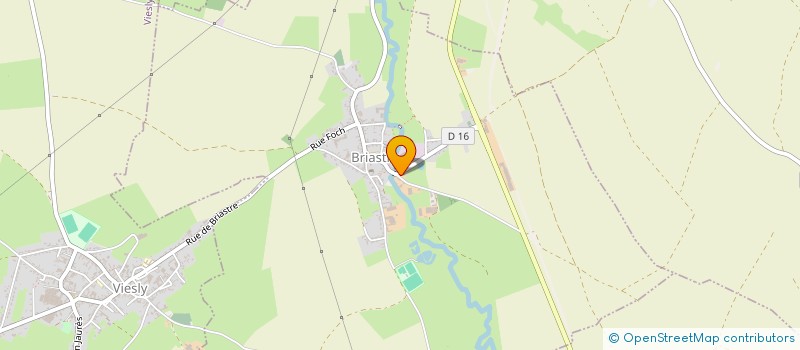 localisation de l'entreprise MADAME SONIA DEGARDIN  BRIASTRE