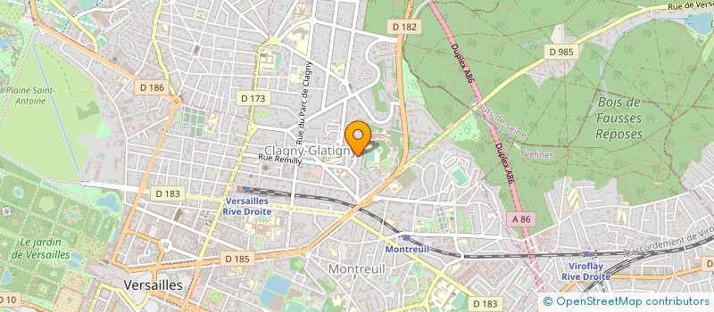 localisation de l'entreprise MADAME SONIA DEGHMACHE à VERSAILLES