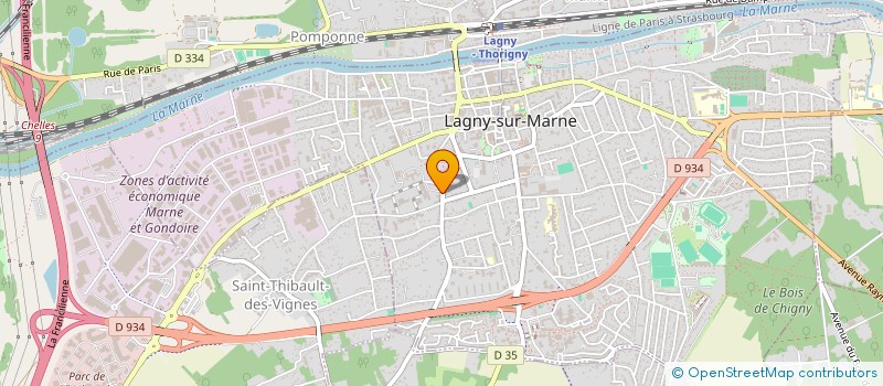 localisation de l'entreprise MADAME SONIA DEHIMI à LAGNY-SUR-MARNE