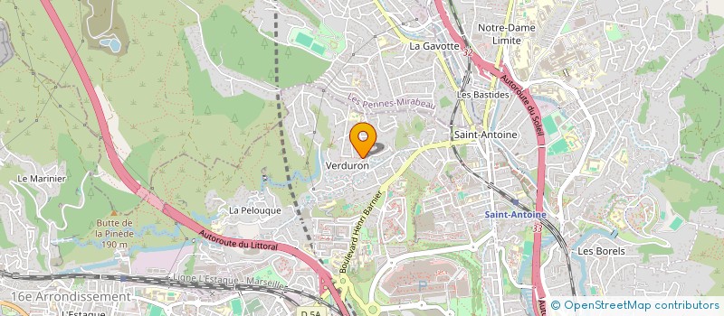 localisation de l'entreprise MADAME SONIA DEL PRETE à MARSEILLE