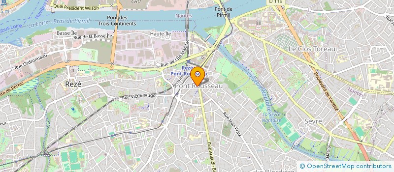 localisation de l'entreprise MADAME SONIA DELAIRE  REZE