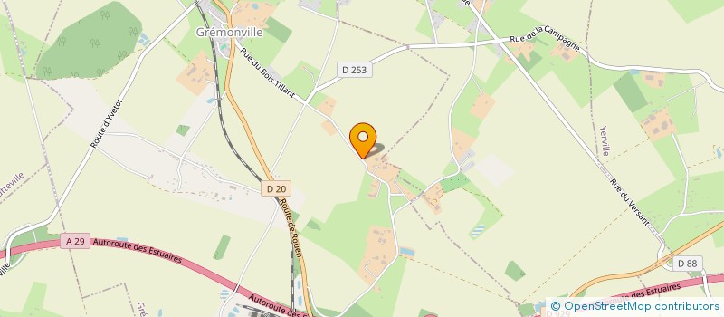 localisation de l'entreprise MADAME SONIA DELAPORTE  GREMONVILLE