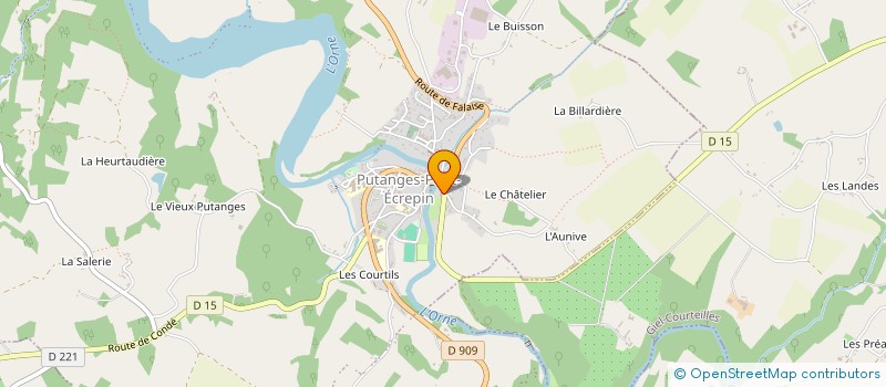 localisation de l'entreprise MADAME SONIA DELAUNAY à PUTANGES-LE-LAC