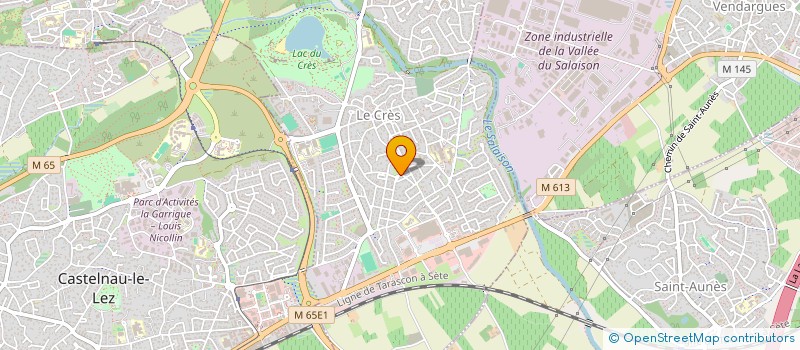 localisation de l'entreprise MADAME SONIA DELPORTE à LE CRES