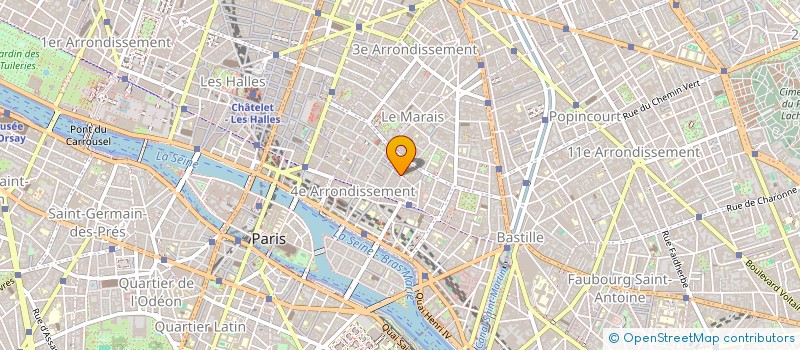 localisation de l'entreprise MADAME SONIA DESCAMPS à PARIS