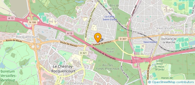 localisation de l'entreprise MADAME SONIA DESLOUIS  LA CELLE-SAINT-CLOUD