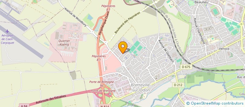 localisation de l'entreprise MADAME SONIA DEVIN  BRETTEVILLE-SUR-ODON