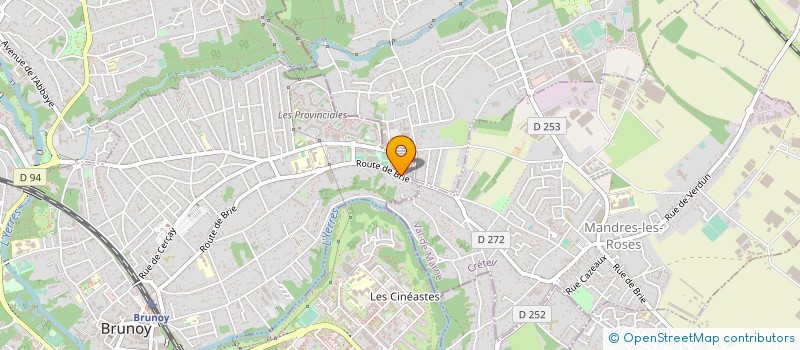 localisation de l'entreprise MADAME SONIA DHOKKAR  BRUNOY