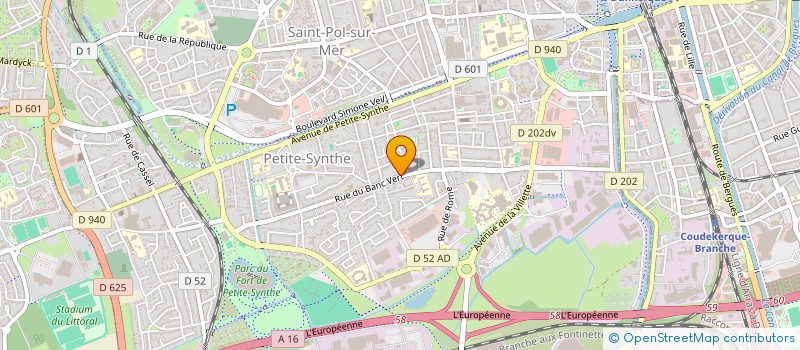 localisation de l'entreprise MADAME SONIA DJEDDI à DUNKERQUE