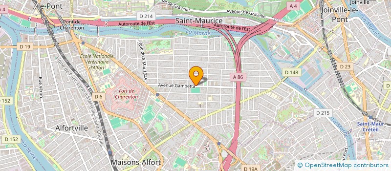 localisation de l'entreprise MADAME SONIA DO SOUTO à MAISONS-ALFORT