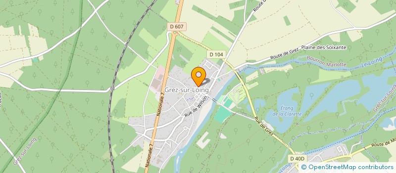 localisation de l'entreprise MADAME SONIA DOCQUIERES  GREZ-SUR-LOING