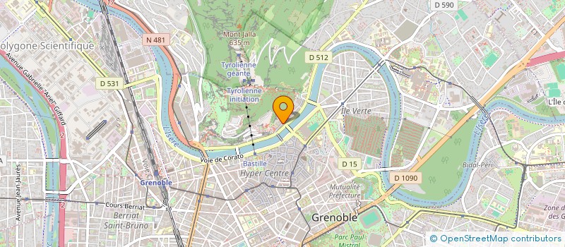 localisation de l'entreprise MADAME SONIA DOUCERAIN à GRENOBLE