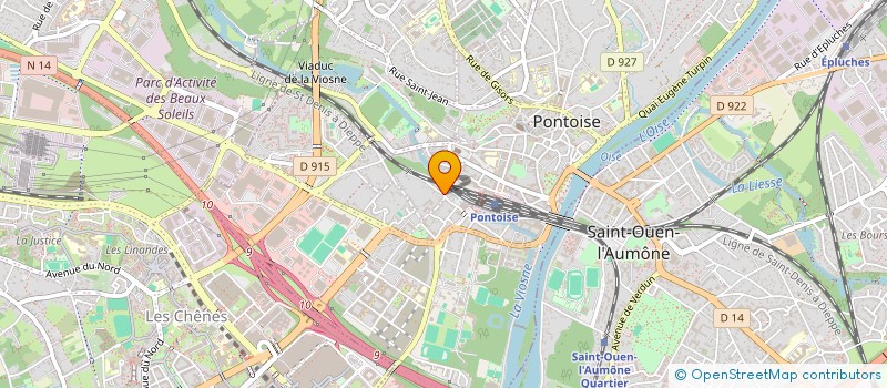 localisation de l'entreprise MADAME SONIA DOUDAIE  PONTOISE