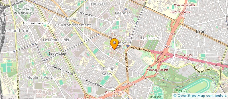 localisation de l'entreprise MADAME SONIA DOUZA  LYON