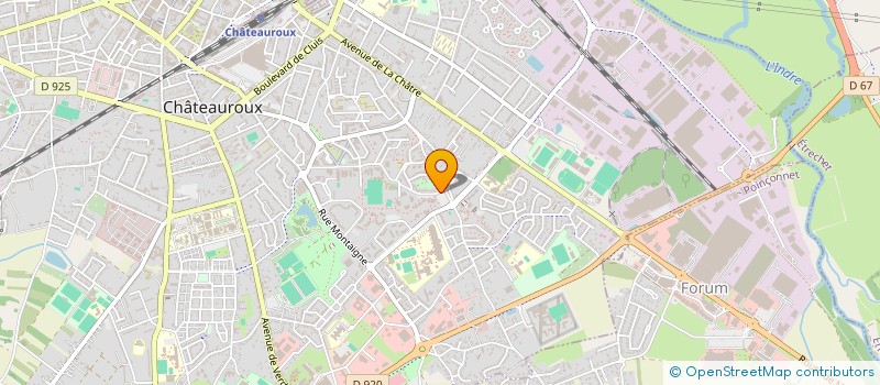 localisation de l'entreprise MADAME SONIA DRUTA à CHATEAUROUX