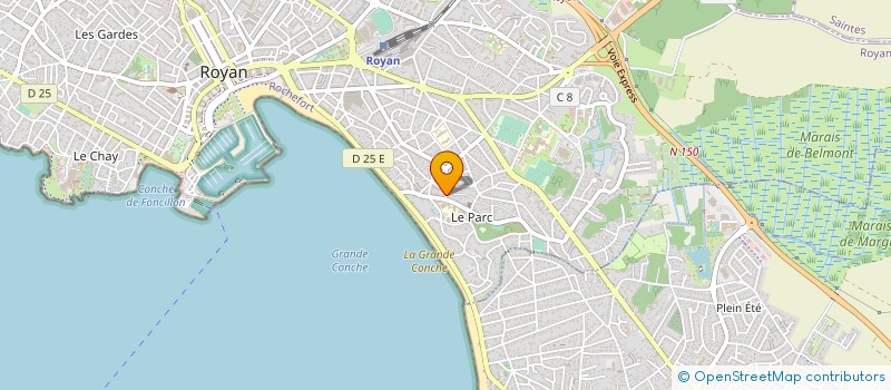 localisation de l'entreprise MADAME SONIA DUBARRY  ROYAN