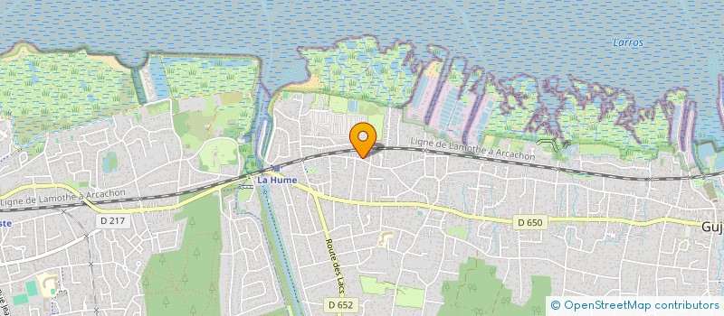 localisation de l'entreprise MADAME SONIA DUFEUILLE  GUJAN-MESTRAS