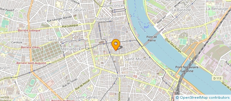 localisation de l'entreprise MADAME SONIA DUFRENE à BORDEAUX