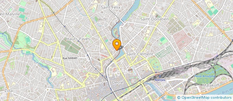 localisation de l'entreprise MADAME SONIA DUFRESNE à NANTES