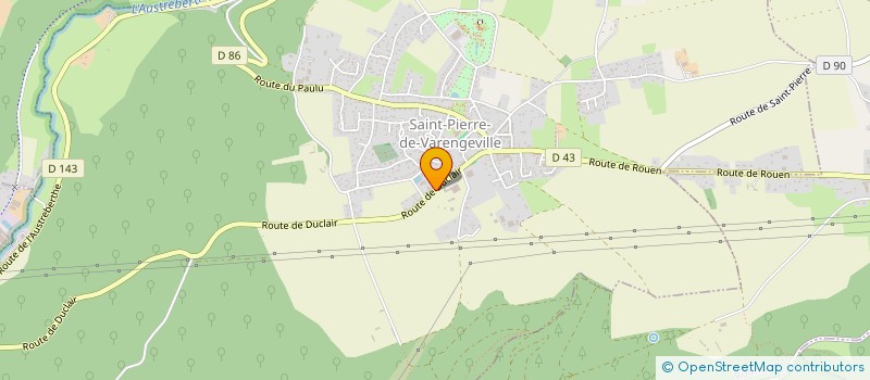 localisation de l'entreprise MADAME SONIA DUPARC  SAINT-PIERRE-DE-VARENGEVILLE