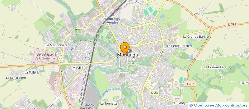 localisation de l'entreprise MADAME SONIA DURANTEAU à MONTAIGU-VENDEE
