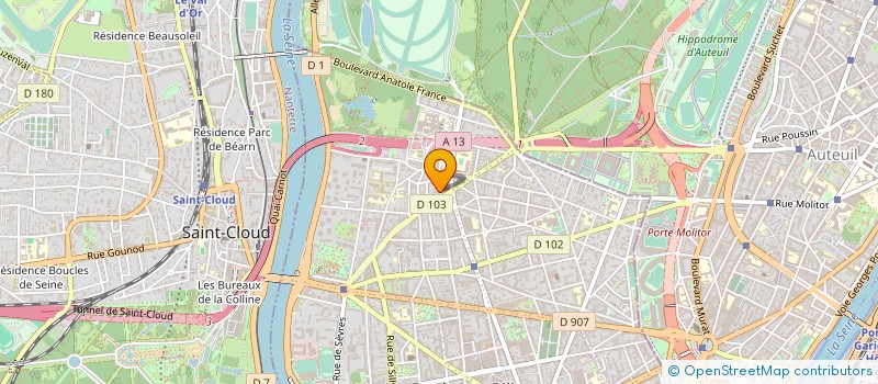 localisation de l'entreprise MADAME SONIA DUREAU à BOULOGNE-BILLANCOURT