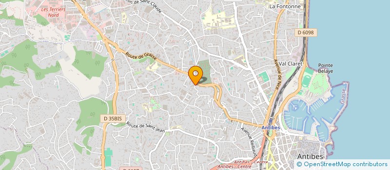 localisation de l'entreprise MADAME SONIA ECHELLAOUI à ANTIBES