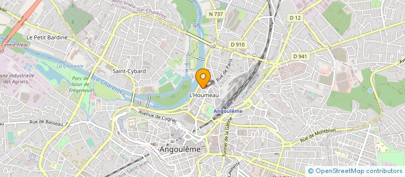 localisation de l'entreprise MADAME SONIA ECUSSON à ANGOULEME